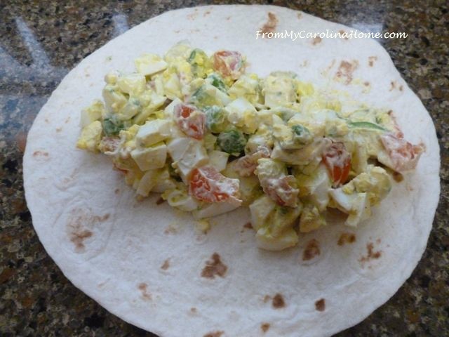 Chipotle Avocado Egg Salad at From My Carolina Home