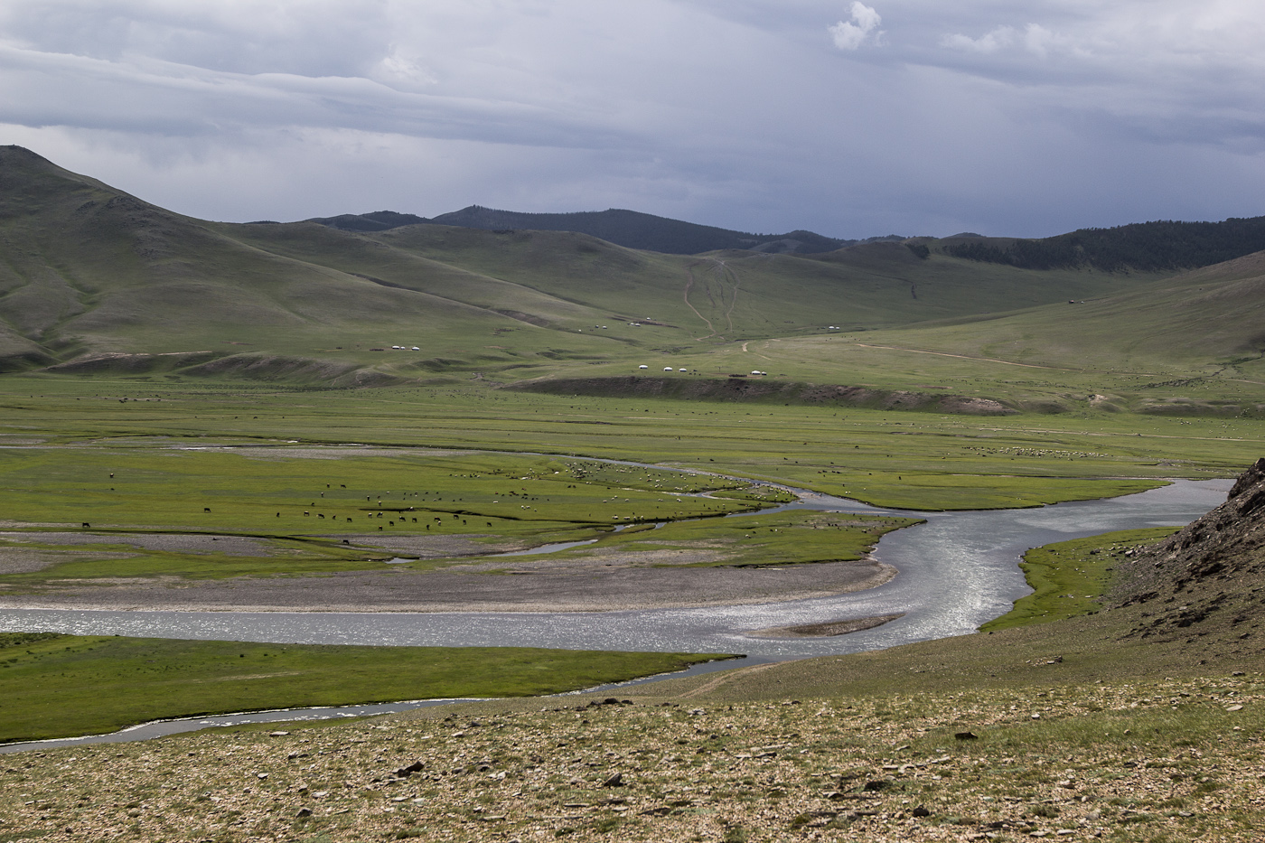 Реки Монголии