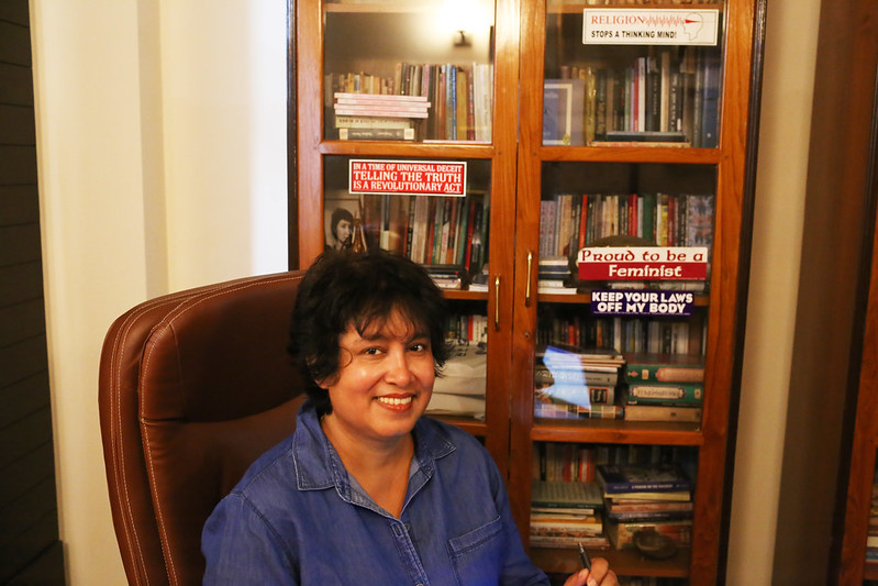 Home Sweet Home – Writer Taslima Nasrin’s Study, Somewhere in Delhi