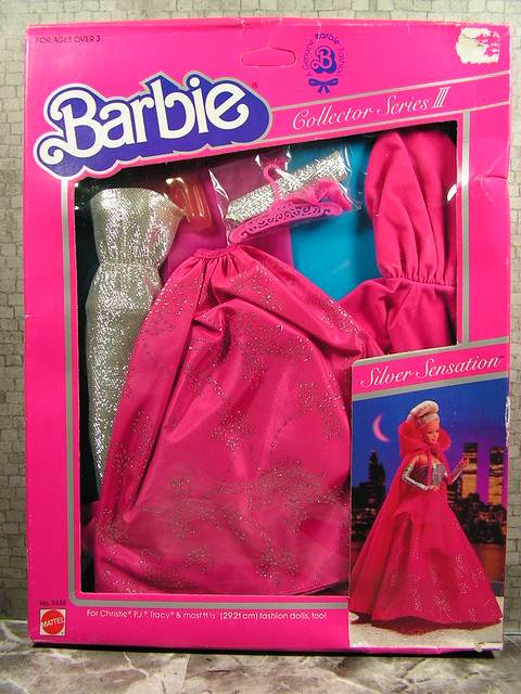 1983 Barbie Collector Series III Fashion Silver Sensation 7438 (1)