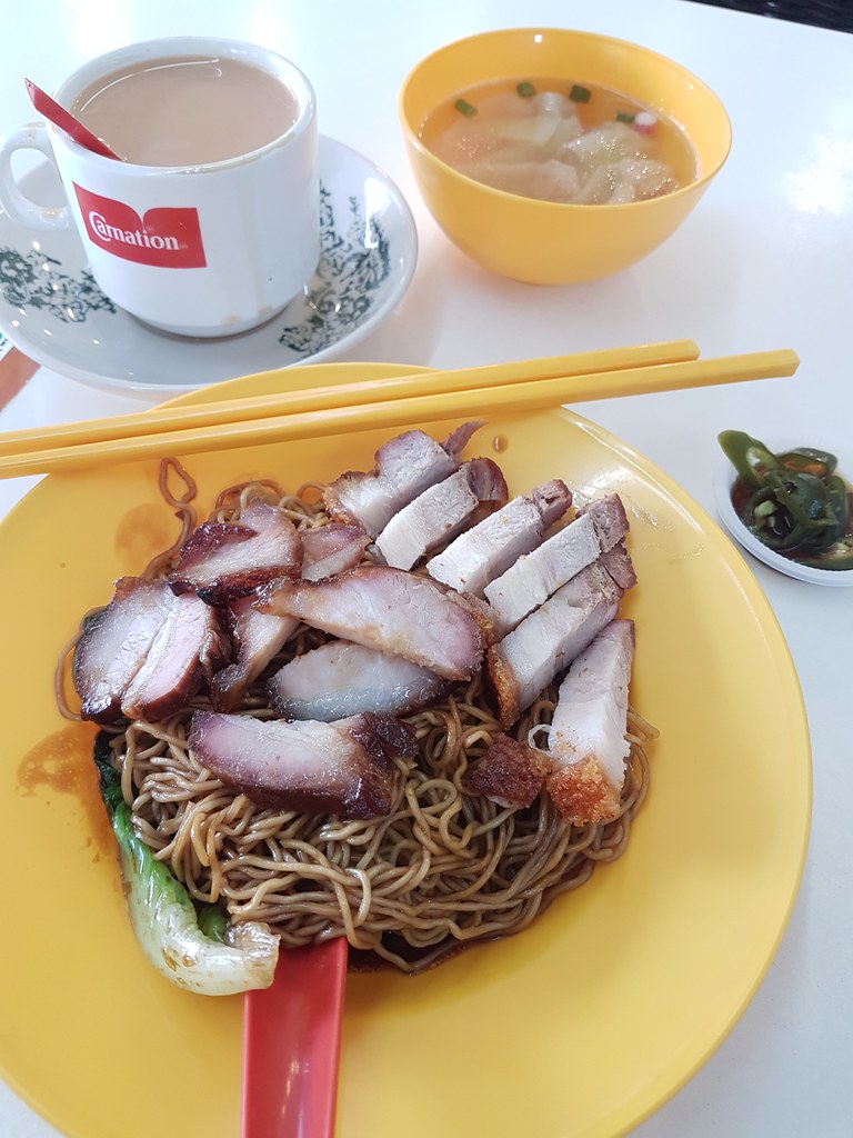 叉烧烧肉云吞面  Wan Ton Mee $8 @ 新海景餐馆 Restoran Hou Hou Wan USJ 1