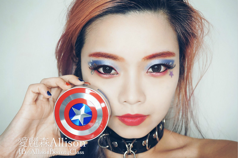 the face shop漫威聯名彩妝開箱|marvel makeup