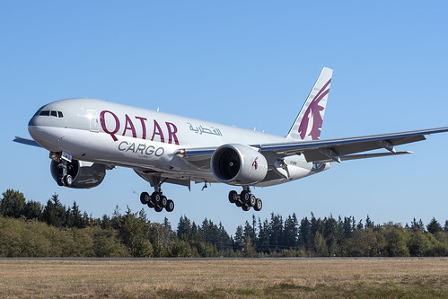 Qatar Airways Cargo Boeing 777-F A7-BFM