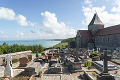 8920 Eglise Saint-Valéry et cimetière marin (Varengeville-sur-mer) - Photo of Hermanville
