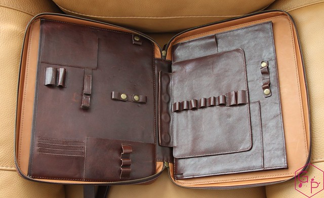 Review @SatchelandPage Port Series - Daily Carry Mobile Office 11
