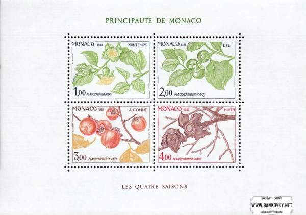 Známky Monako 1981 Ročné obdobia