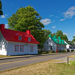 Les maisons de l'Ile d'Orléans - Québec © Vaxjo