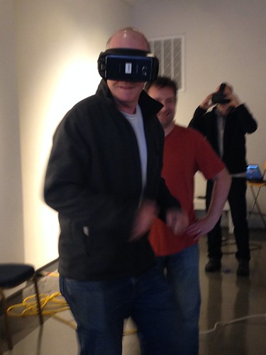 Wandering in VR Space