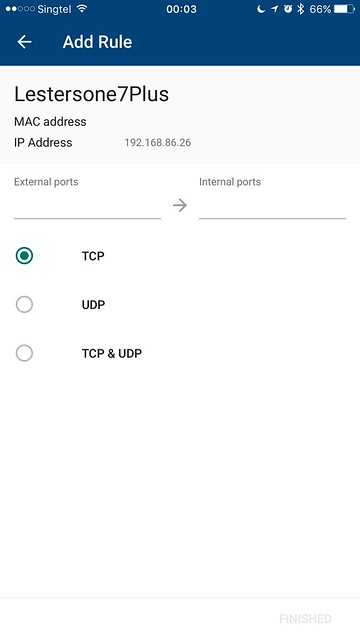 Google Wifi - iOS App - Port Forwarding