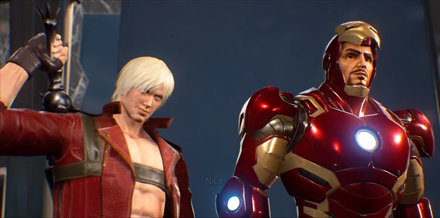 Marvel vs Capcom Infinito - Stark y Dante