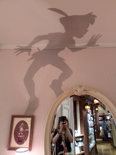 Peter Pan's shadow