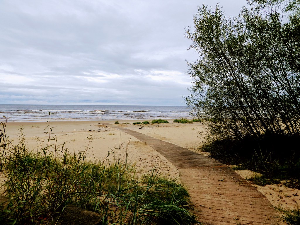 Jurmala beach, Majori, Latvia 