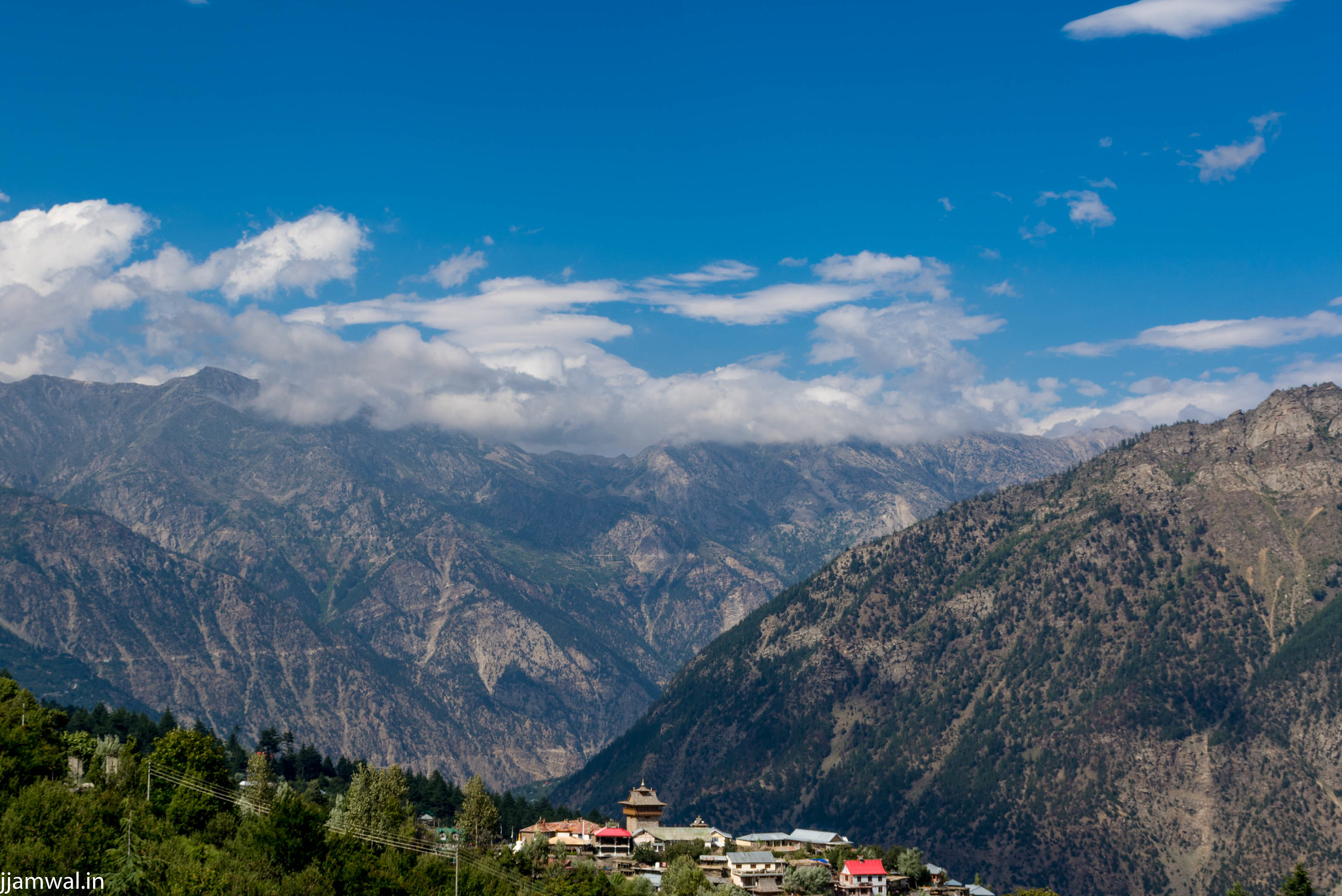 View of Kalpa village