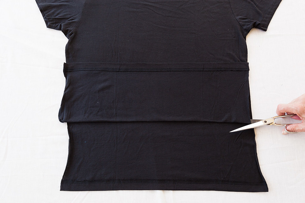DIY Camiseta con lazo delante · DIY Tie Front Top · Fábrica de Imaginación · Tutorial in Spanish