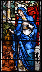Mary at the Annunciation (Powell & Sons, 1913)