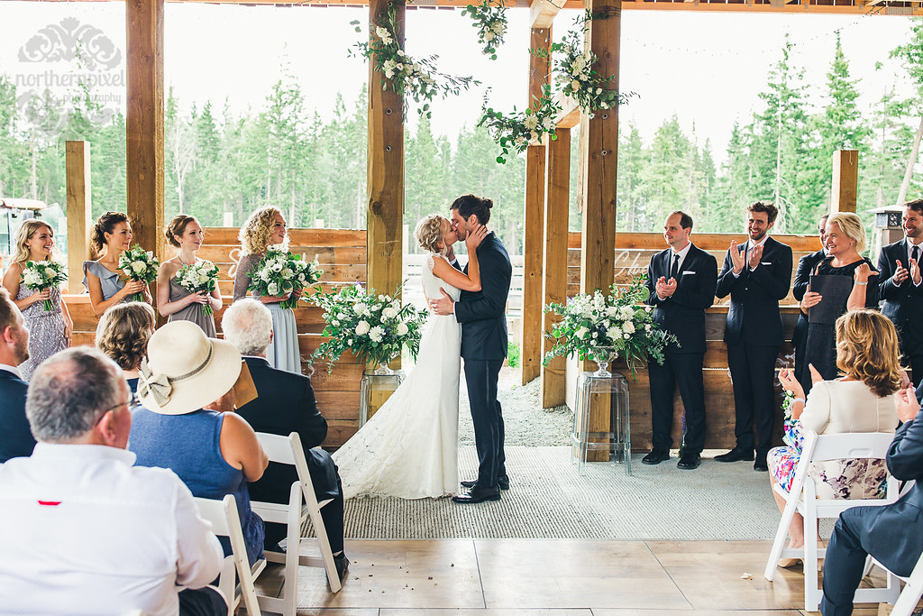 Wedding Ceremony - First Kiss