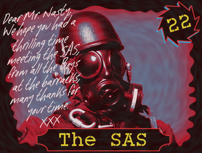 Old Special Forces Bubblegum Card (No.22) The SAS.. 35837481763_5a714ff93d_o