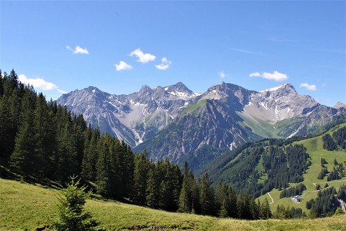 view of alps from Burtschasattel