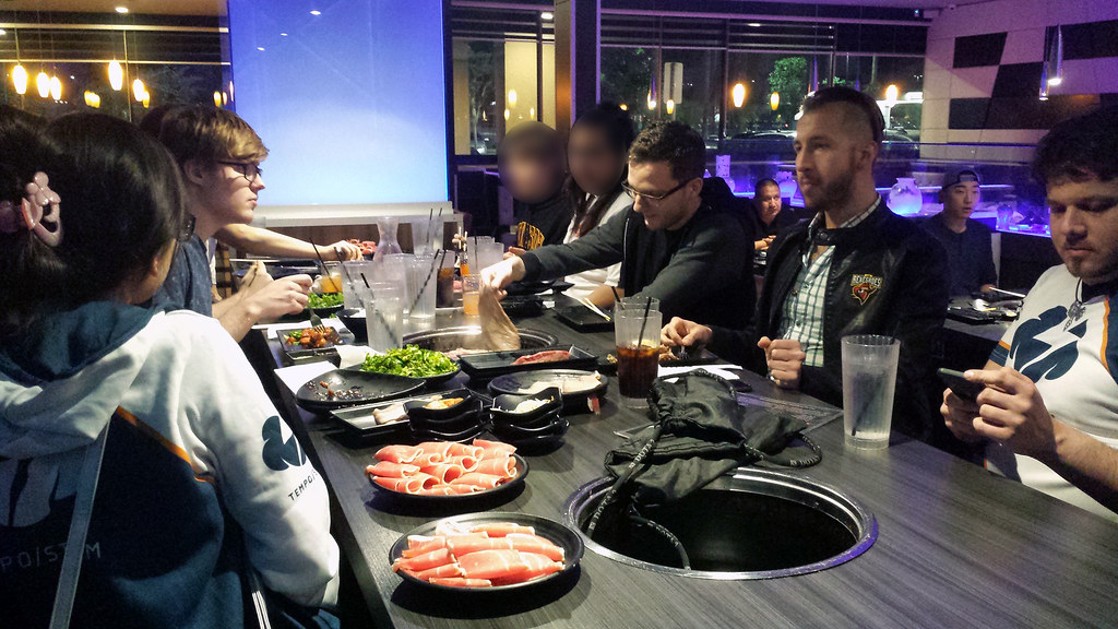 KBBQ during Overwatch bootcamp