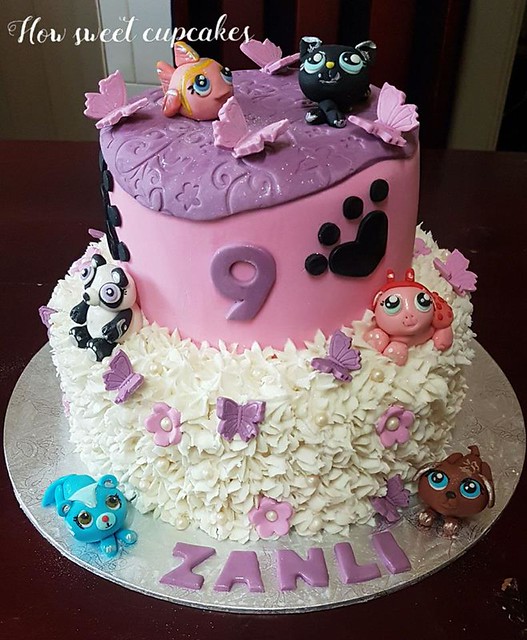 Littlest Pet Shop Cake by How Sweet cupcakes