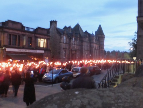 Bloody Scotland Torchlight Procession