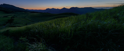 宇陀郡 奈良県 japan 曽爾高原 高原 field 夕景 sunset