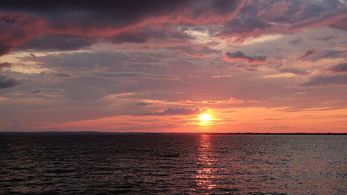 sunset sun lake simcoe lakesimcoe water ontario canada clouds sky закат солнце озеро вода онтарио канада небо облака симко озеросимко