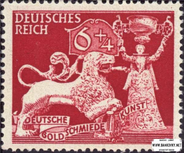 Známka Nemecká ríša 1942 Zlatník, nerazítkovaná NH