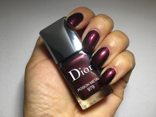 dior poison metal nail polish