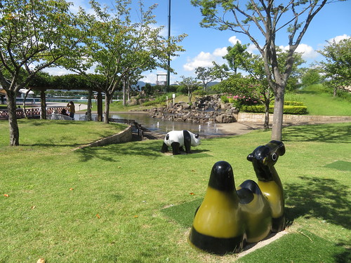 小倉競馬場の泉の広場