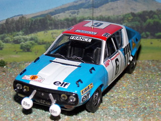 Renault 17 Gordini - Rally Marruecos 1974 - IXO