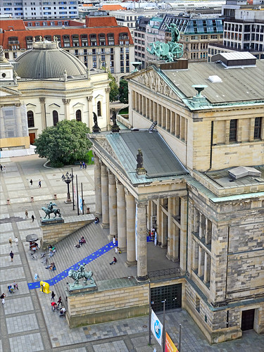 La façade du Konzerthaus (Berlin)
