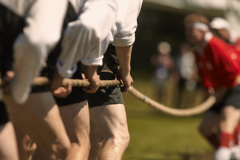 Tug of War Men Outdoor