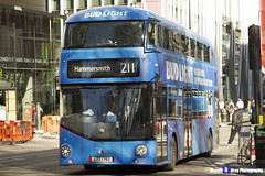 Wrightbus NRM NBFL - LTZ 1782 - LT782 - Bud Light - Hammersmith 211 - Abellio London - London 2017 - Steven Gray - IMG_6683