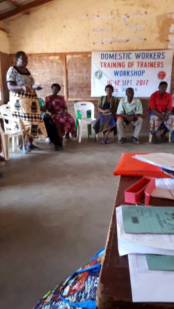 2017-9-16~17 Malawi: ToT Workshop for domestic workers