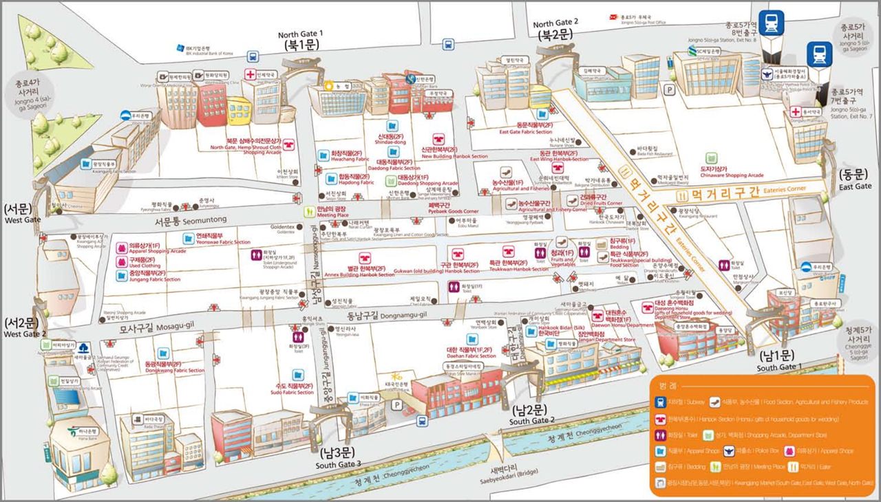 廣藏市場地圖