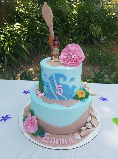 Moana Themed Cake from Rebecca Story of Becky's Cakes & Pastries