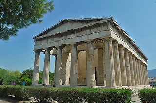 Athens - Agora Temple of Hephaestus back