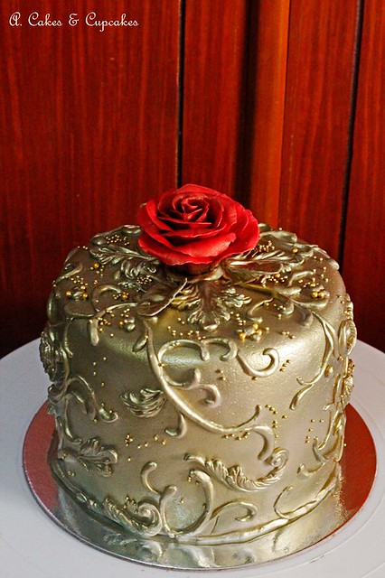 Royal Rose Cake by Alfred Fernandez Nimo