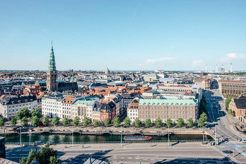 The view from The Tower, Christiansborg Palace