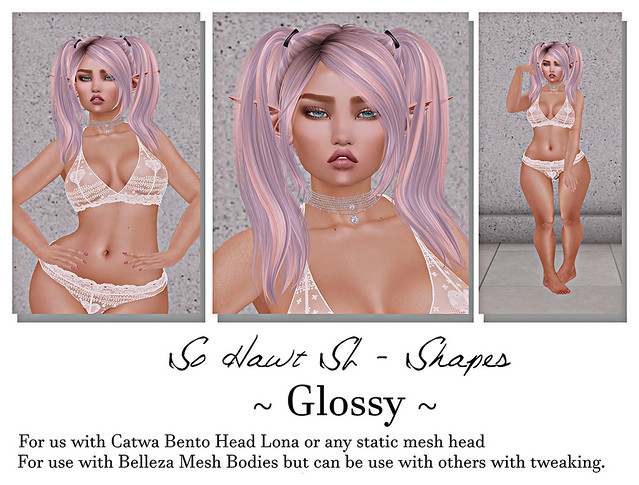 So Hawt SL Shapes - Glossy