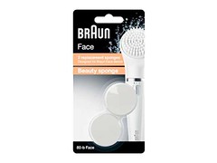 Spugnette di ricambio Braun Refill Face SE80 - Beauty