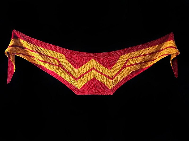 Mini Wonder Woman Wrap
