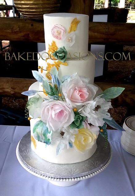 Cake by Baked Occasions Wedding Cakes