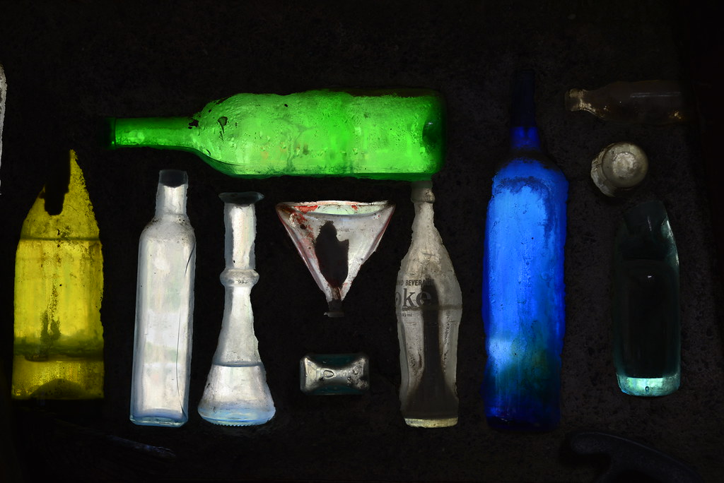 Bottle art at Carlucci Land