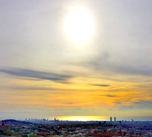 sunrise amanecer landscape skyline sky sun barcelona catalunya catalonia travel love matinada sol ngc