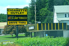Drive-thru Cigarette Outlet