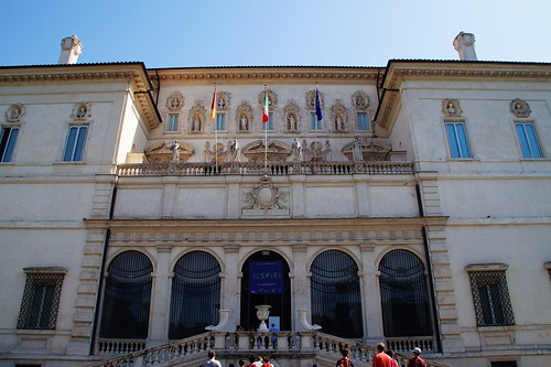 Galería Borghese, Palacio Farnese, Sta. Mª Sopra Minerva, Panteón, 2 de agosto - Milán-Roma (2)