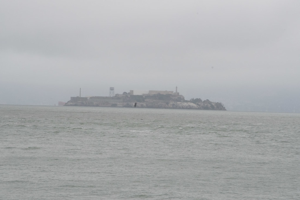 View of Alcatraz from Fort Point