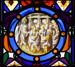 The Risen Christ appears to the disciples